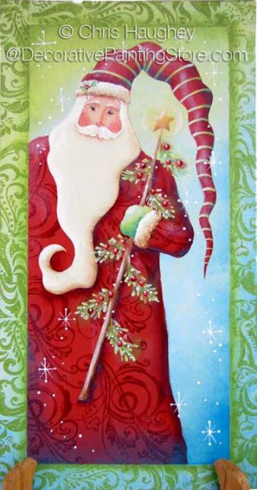 Sparkle Tree Santa ePattern - Chris Haughey - PDF DOWNLOAD